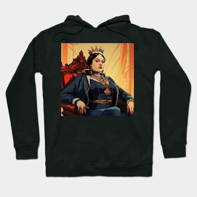 Queen Victoria Hoodie by ComicsFactory